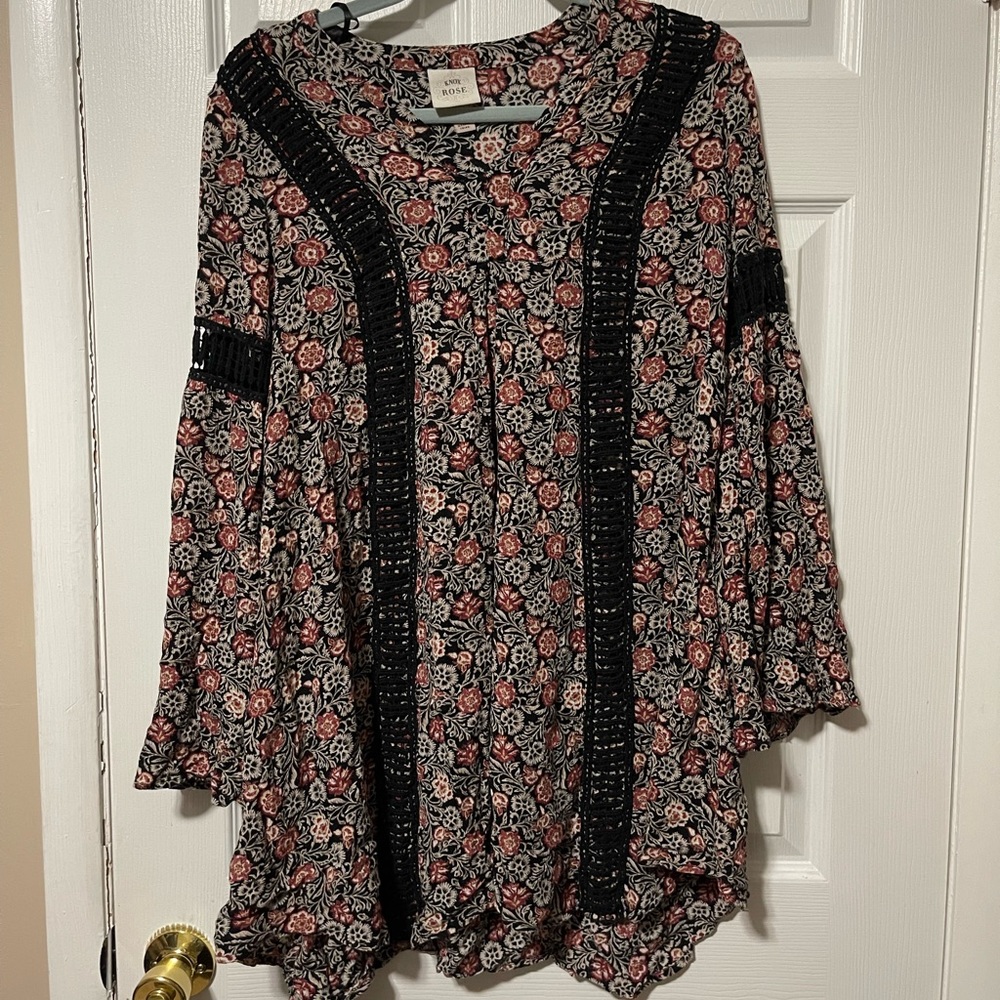 Knox Rose patterned dress